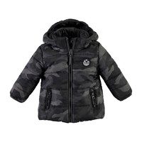 Hooded Parka, Grey Camo