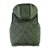 Quilted Vest, Hunter Green