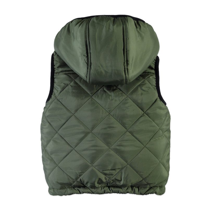 Quilted Vest, Hunter Green Quilted Vest, Hunter Green
