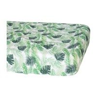 Muslin Crib Sheet, Palms