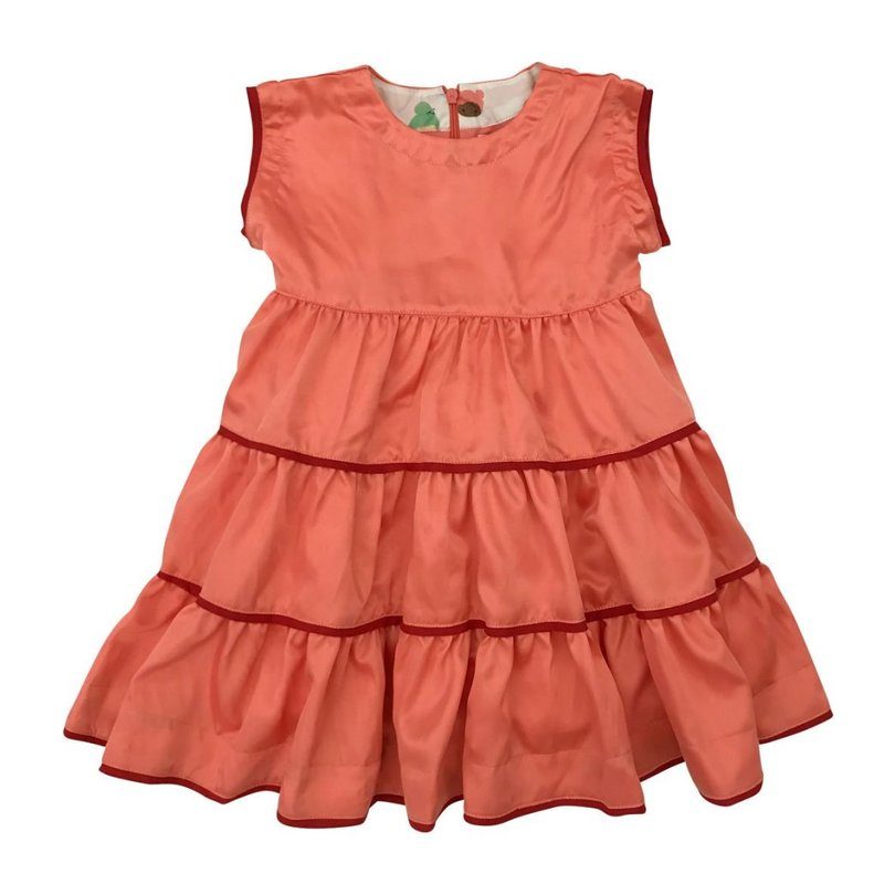 summer peach satin bodycon mini dress in coral kit