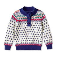 Scott Fairisle Sweater, Off White