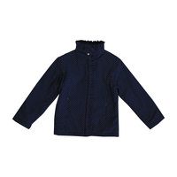 Lauren Corduroy Barn Jacket, Navy Polka Dot