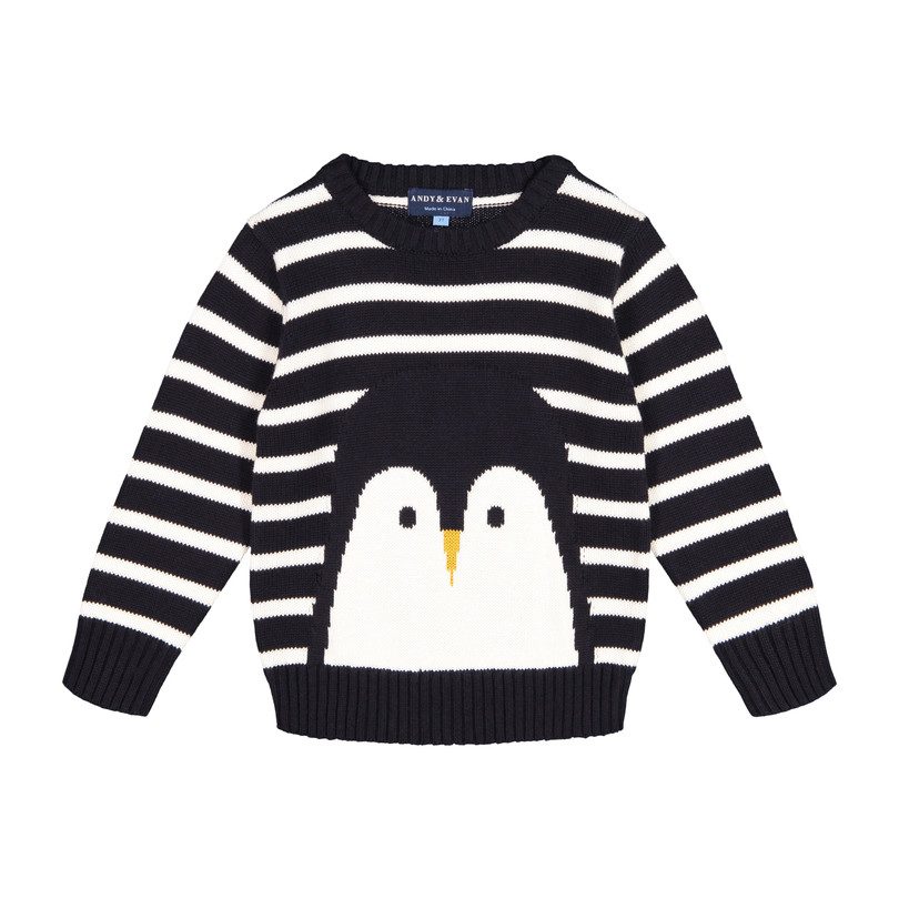 Penguin Sweater, Oxford Black Penguin Sweater, Oxford Black