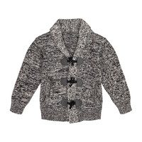 Toggle Cardigan, Medium Grey