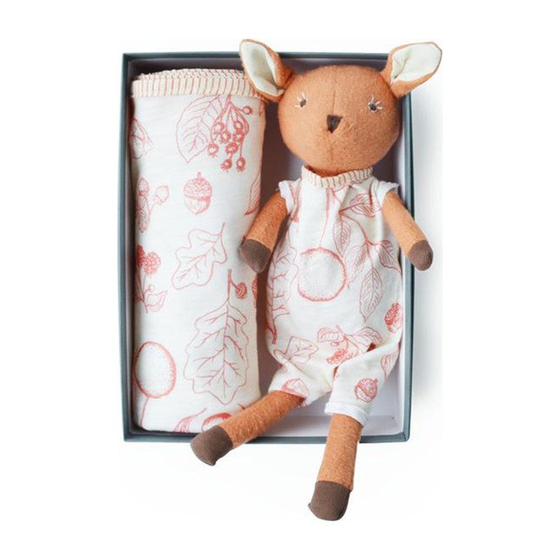 Phoebe Fawn and Berry Swaddle Bundle