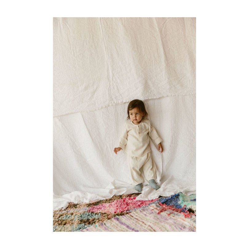 Baby Nico Kurta, Natural Baby Nico Kurta, Natural