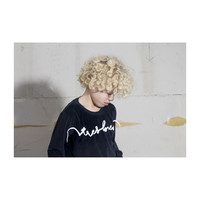 Velour Tres Bien Sweatshirt, Total Eclipse