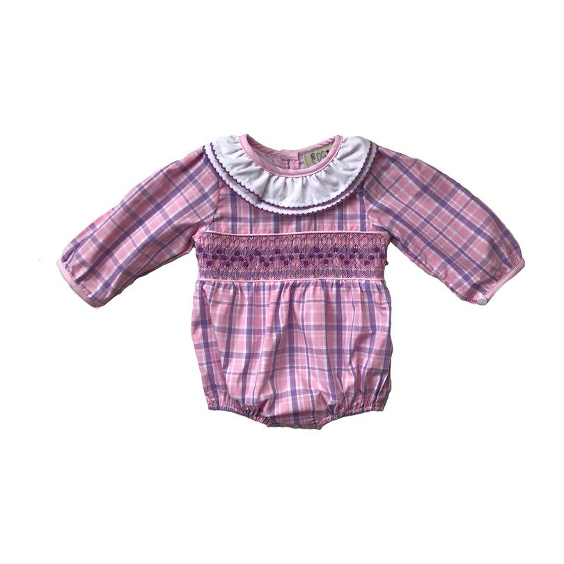 Jean Romper, Pink Jean Romper, Pink