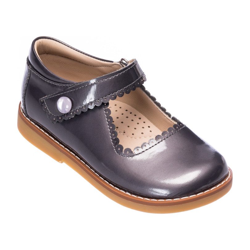 Toddler Mary Jane, Steel Patent - Shoes - Maisonette
