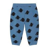Baby Sweatpants With All-Over Saturn Print, Blue