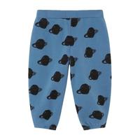 Baby Sweatpants With All-Over Saturn Print, Blue