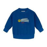 Baby Sweatshirt With A Star Called Home Print, Blue