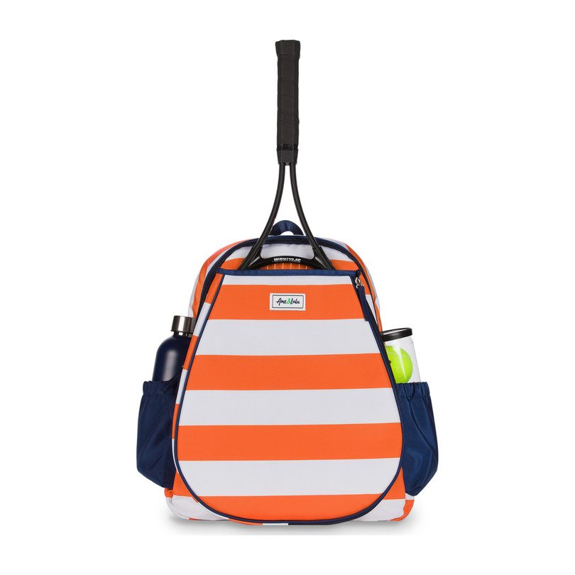 Crush Game On Tennis Backpack, Orange - Maisonette
