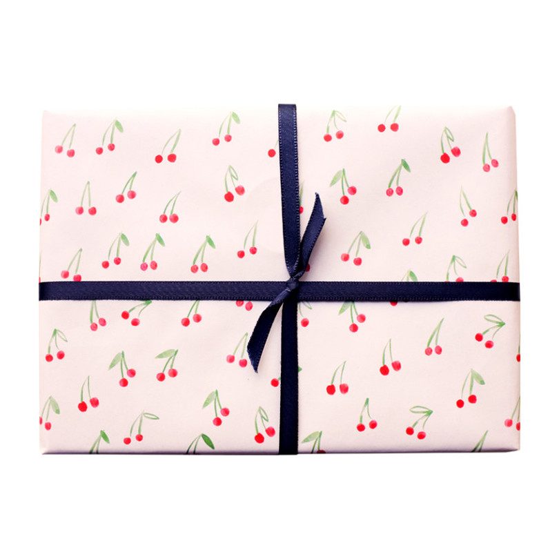 Cherries On Top Gift Wrap Cherries On Top Gift Wrap