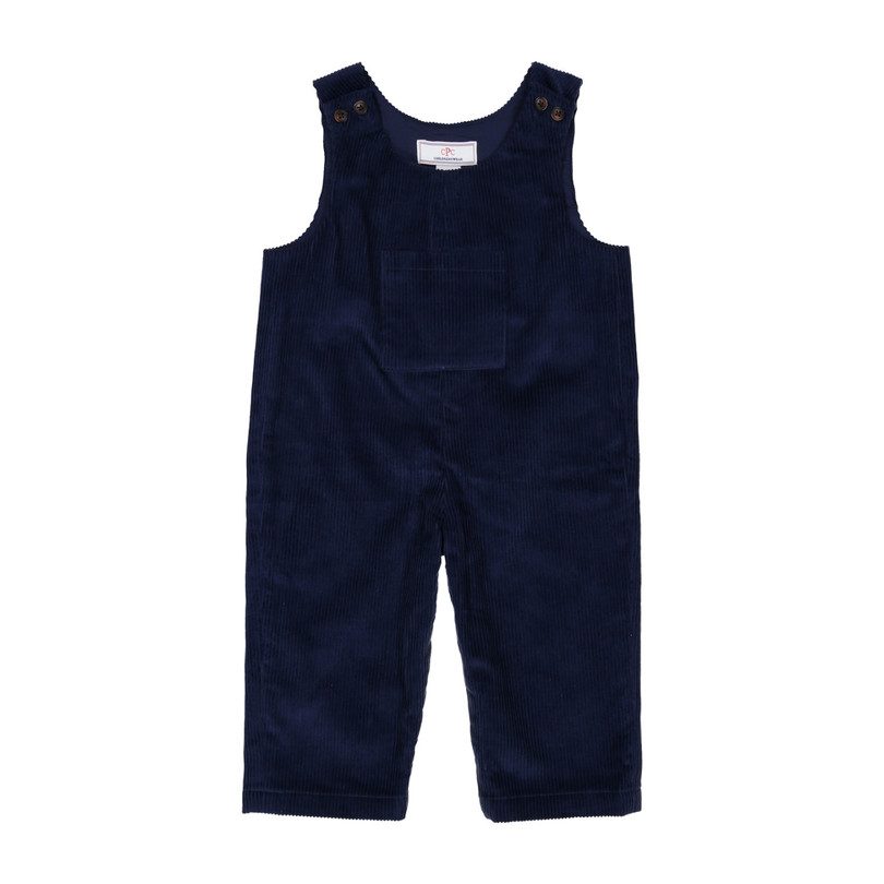 blue corduroy overalls