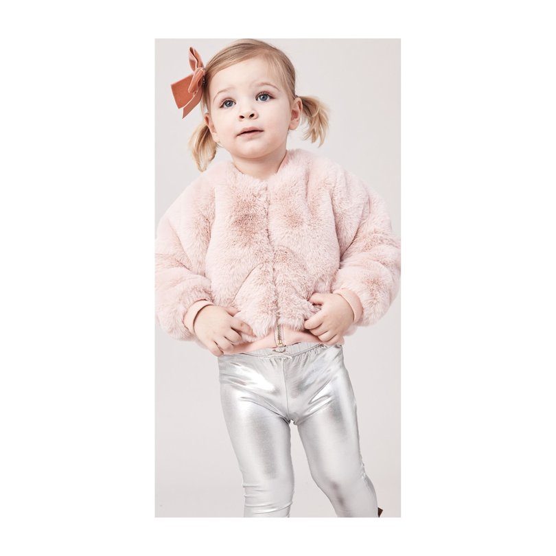 Bomber Jacket, Powder Pink Bomber Jacket, Powder Pink