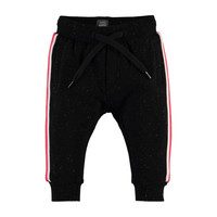 Side Stripe Sweatpants, Black