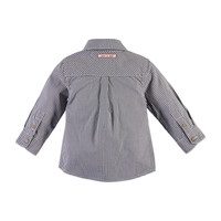 Buttondown Shirt, Grey Check