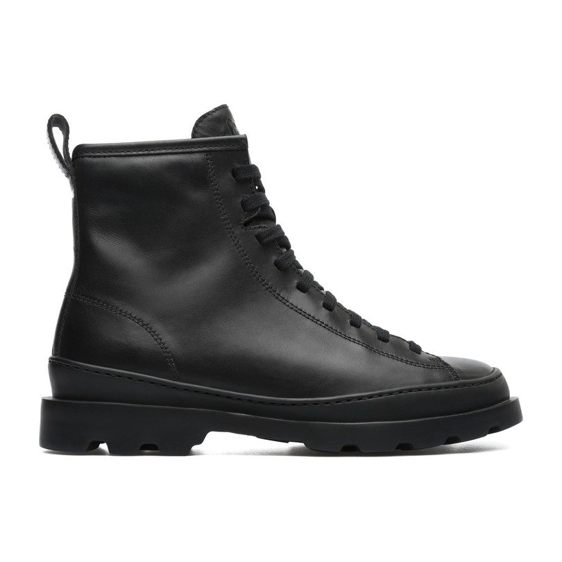 Women's Lace Up Brutus Boot, Black Women's Lace Up Brutus Boot, Black