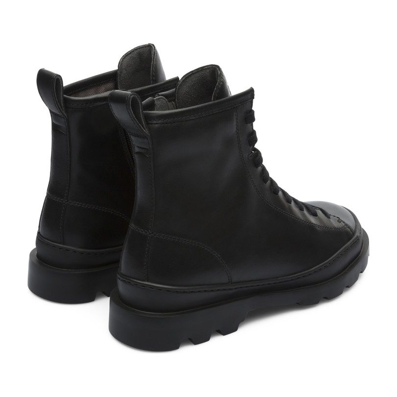 Women's Lace Up Brutus Boot, Black Women's Lace Up Brutus Boot, Black