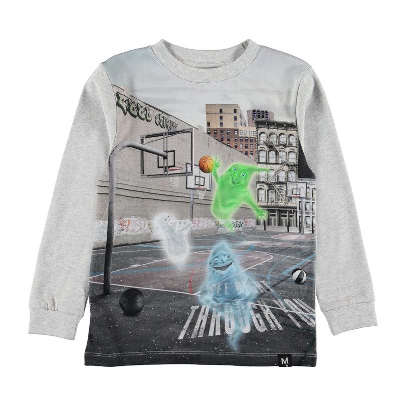 Renzi Ghost Basket Sweatshirt, Grey Renzi Ghost Basket Sweatshirt, Grey