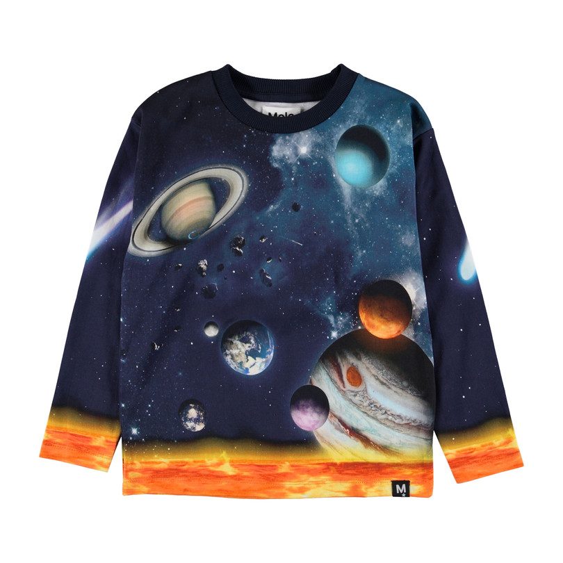 Mountoo Sweatshirt, Navy Blue Mountoo Sweatshirt, Navy Blue