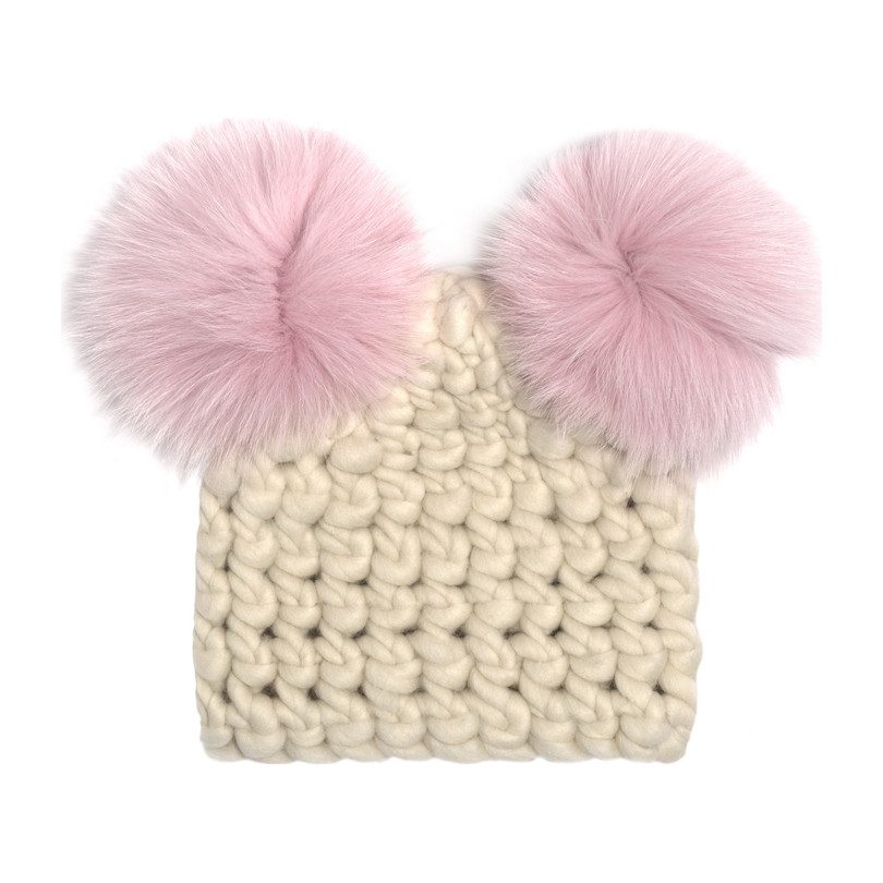 mickey pom pom hat