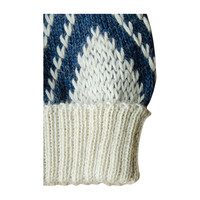 Knitted Baby Alpaca Beanie, Moonlight Blue