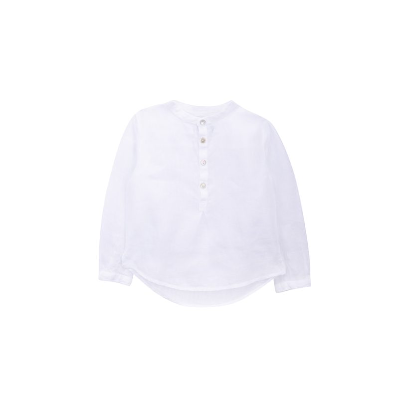 Linen Tunic, White Linen Tunic, White