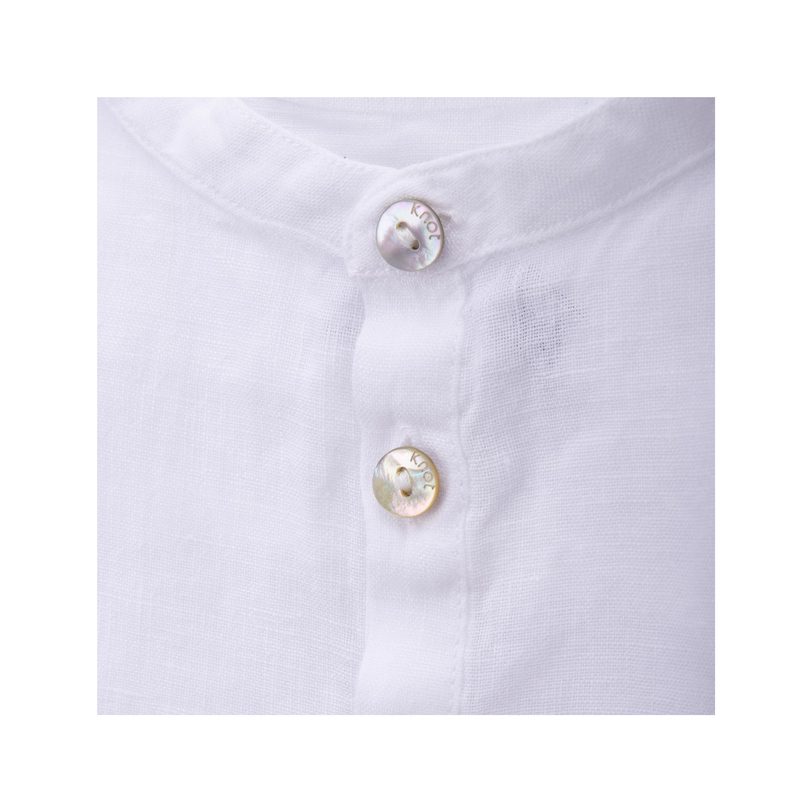 Linen Tunic, White Linen Tunic, White