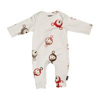 x Anne-Claire Petit *Exclusive* Teddy/Chimp Baby Jumpsuit