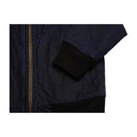 Aviator Zip Jacket, Navy