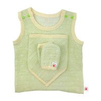 100% GOTS-Certified Organic Cotton Newborn Gift Set, Lime