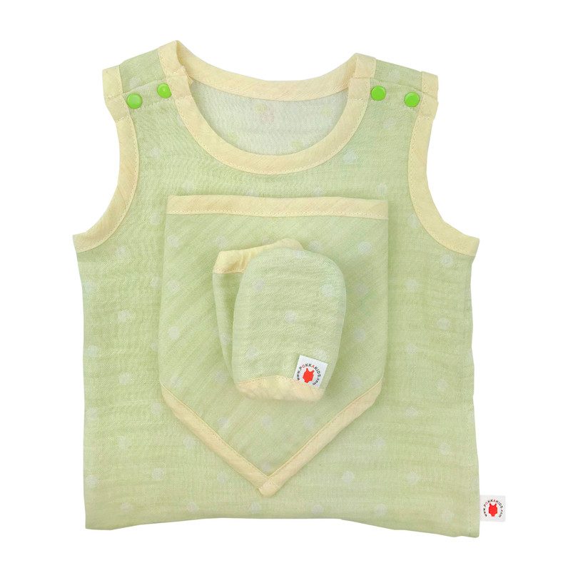 100% GOTS-Certified Organic Cotton Newborn Gift Set, Lime 100% GOTS-Certified Organic Cotton Newborn Gift Set, Lime