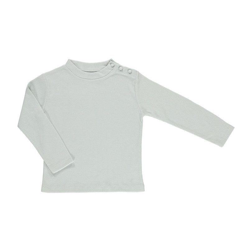 Organic Anna Top, Feather Grey Organic Anna Top, Feather Grey