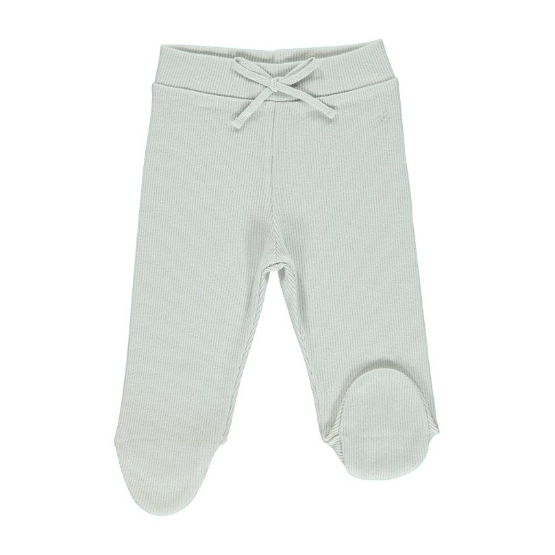 Organic Bebe Pants, Feather Grey Organic Bebe Pants, Feather Grey