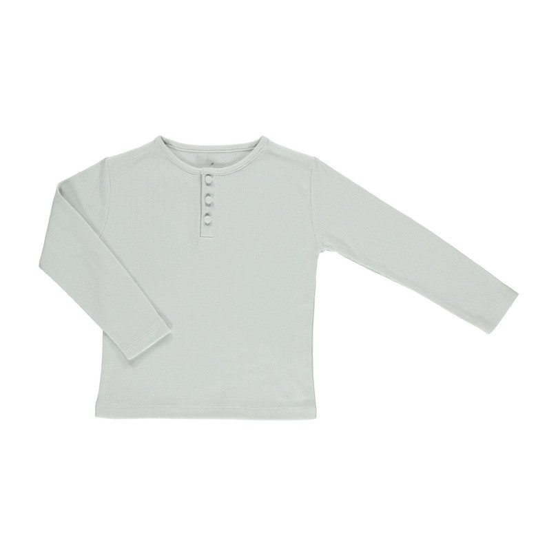 Organic Lumi Top, Feather Grey Organic Lumi Top, Feather Grey