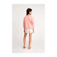 Catherine Pull-On Short, Cat Tulips