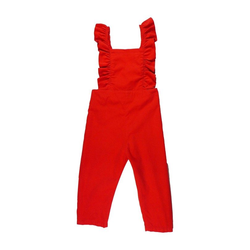 Corduroy Flutterall, Classic Red Corduroy Flutterall, Classic Red