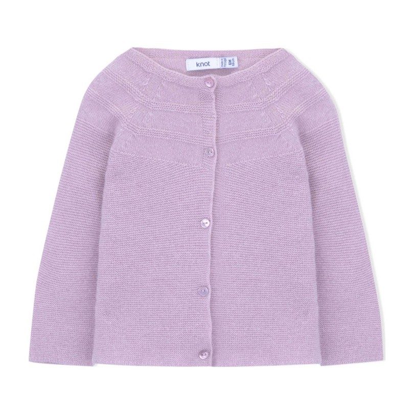 Antoinette Cardigan, Bark Mauve Antoinette Cardigan, Bark Mauve