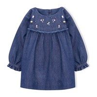 Jane Denim Dress, Navy