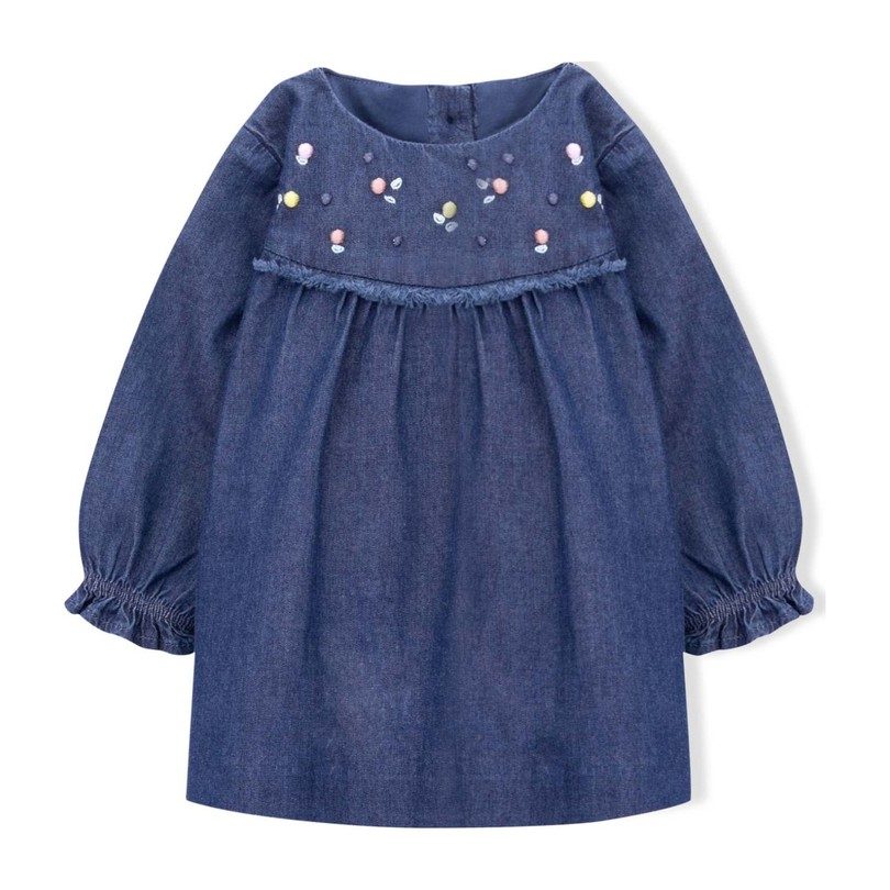 Jane Denim Dress, Navy Jane Denim Dress, Navy