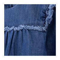 Clementine Dress, Navy Denim