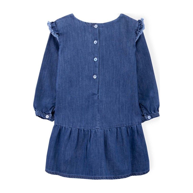 Clementine Dress, Navy Denim Clementine Dress, Navy Denim