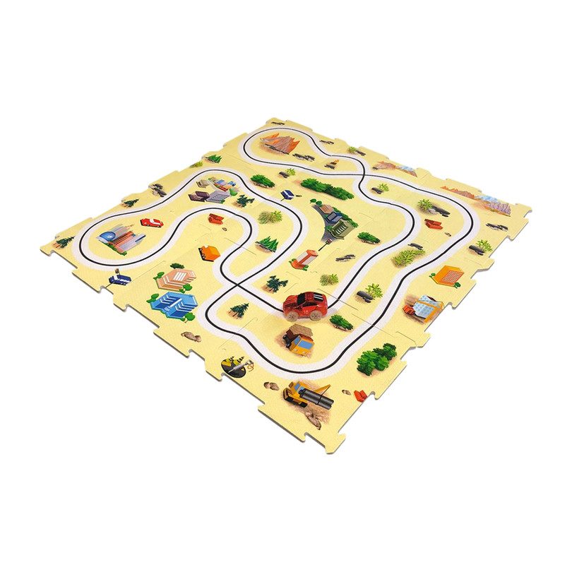 Glow-In-The-Dark Puzzle Mat Glow-In-The-Dark Puzzle Mat