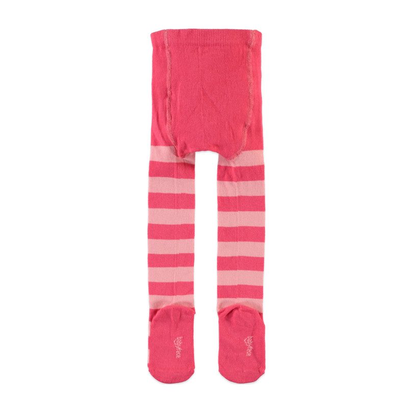 Wide Stripe Tights, Pink Wide Stripe Tights, Pink