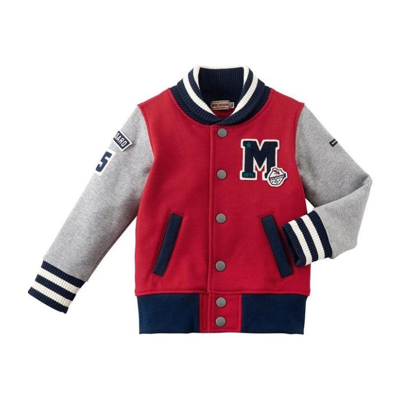 Miki House Classic Stadium Jacket, Red Miki House Classic Stadium Jacket, Red