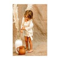 Pepa Poplin Blouse, Natural