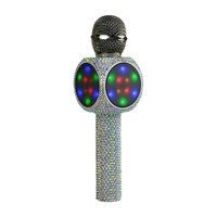 Sing-along Bling Bluetooth Karaoke Microphone, Iridescent